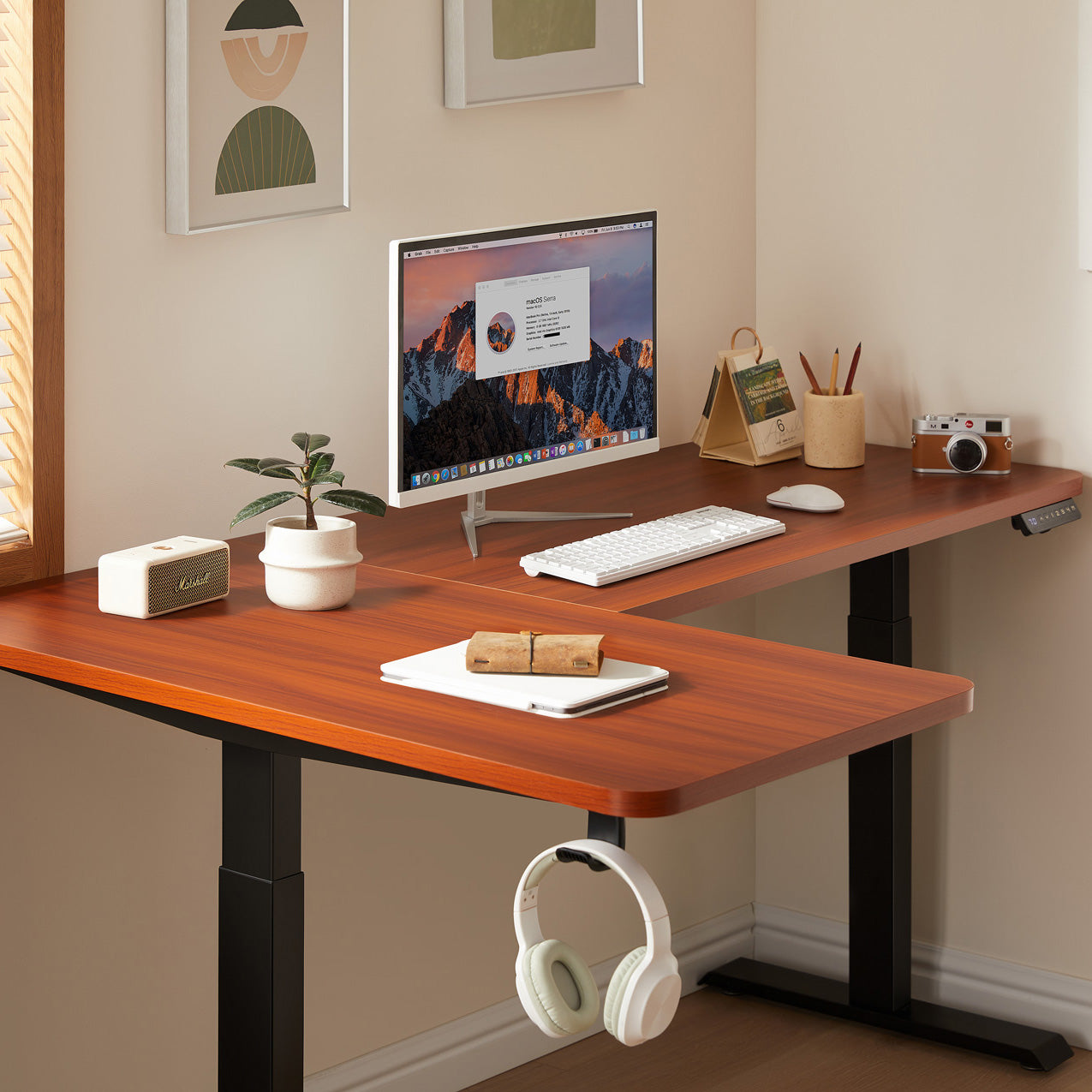 WalkingPad L Shaped Computer Desk