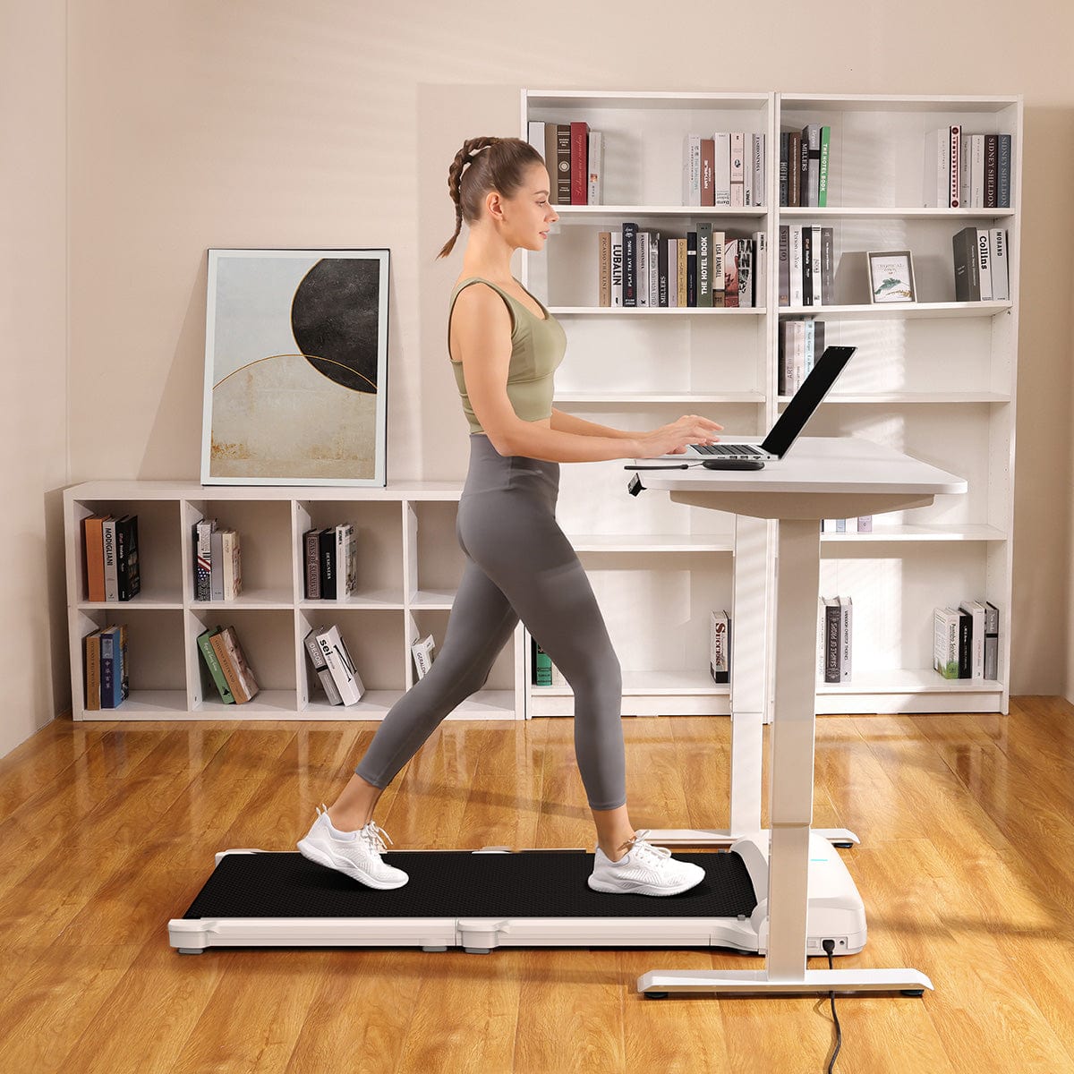 WalkingPad C1  Lightest Foldable Walking Treadmill 3.72MPH 220 lbs